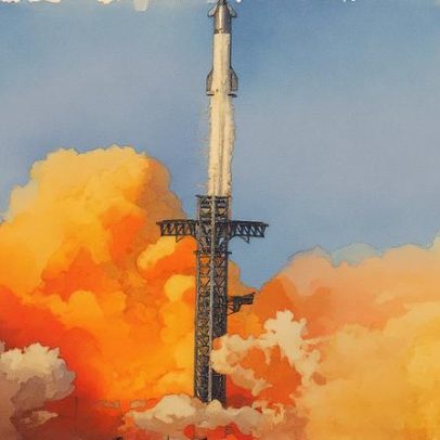 Starship, o maior foguete do mundo, realizará novo teste de decolagem em 24 de agosto