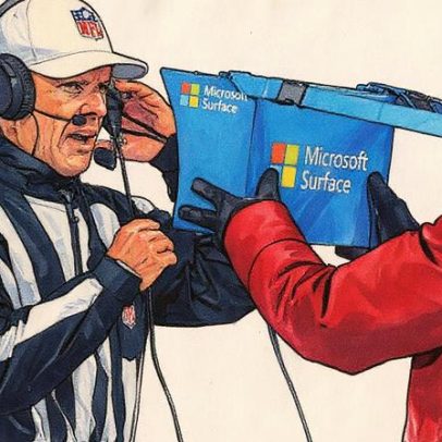 Microsoft e NFL firmam parceria para usar inteligência artificial na análise de jogos