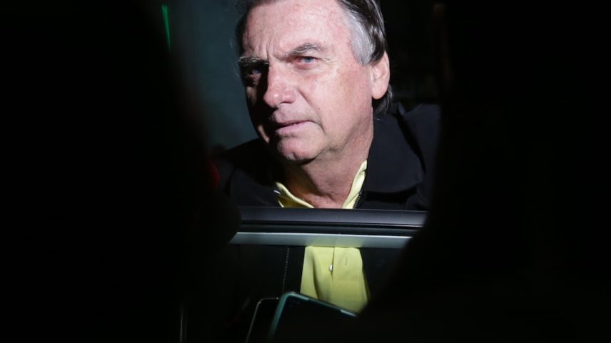 Possíveis candidatos que representam a direita manifestaram apoio ao ex-presidente (Foto: Pedro Kirilos/Estadão)