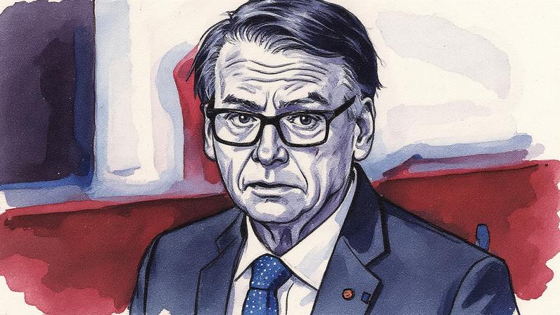 Ex-presidente Jair Bolsonaro 10/06/2025 — Foto: Evaristo SA / AFP