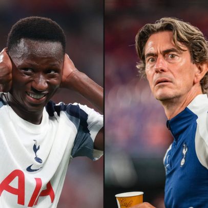 Tottenham enfrenta chuva intensa e celebra conquista em tour de pré-temporada