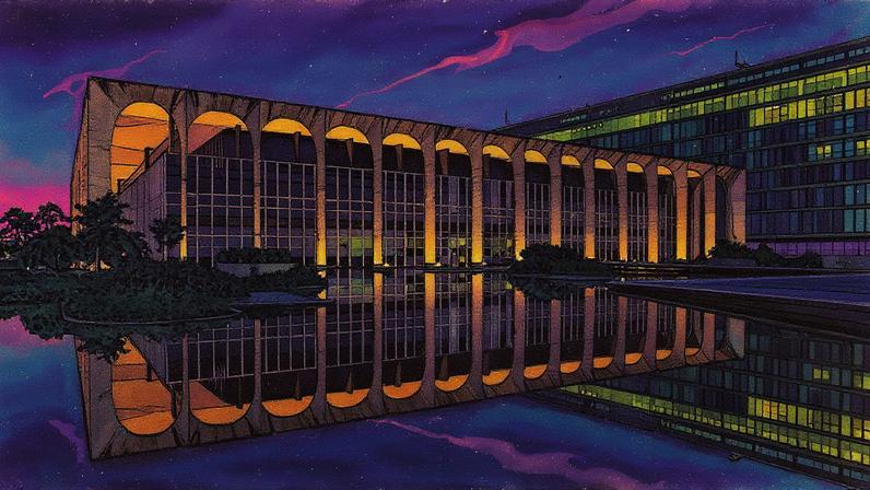 Palácio do Itamaraty — Foto: Reprodução/ Agência Brasília