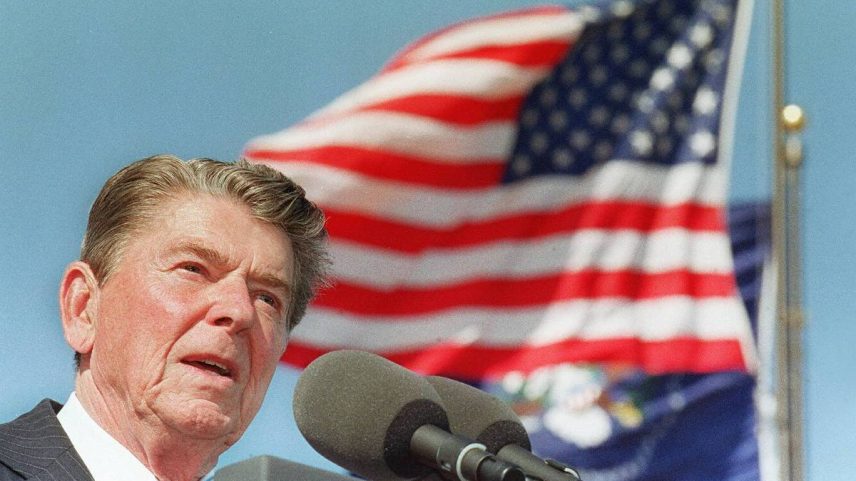 Ex-presidente dos EUA Ronald Reagan. (Foto: AFP)