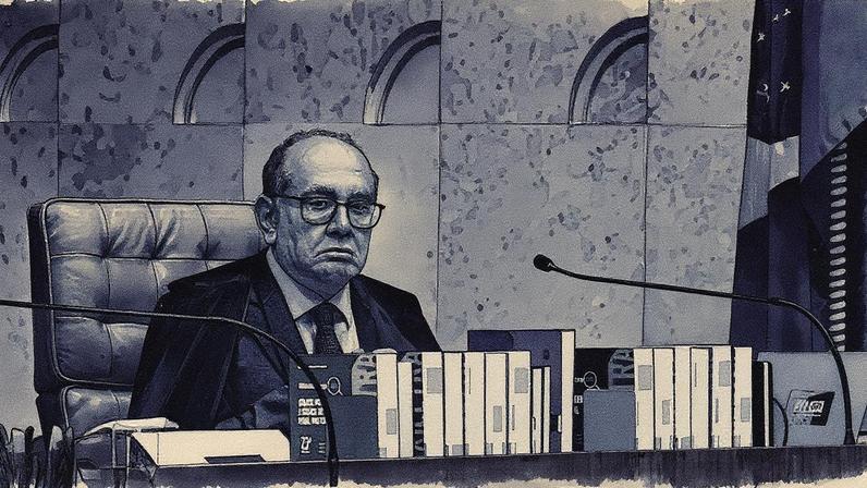Gravidade da linha investigativa não pode redundar na antecipação de pena, afirmou o ministro do STF Gilmar Mendes (Foto: Fellipe Sampaio/STF)