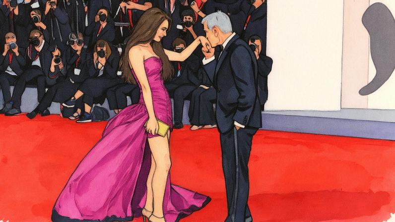 Amal e George Clooney, em Veneza. (Foto: Alessandra Tarantino/Invision/AP)