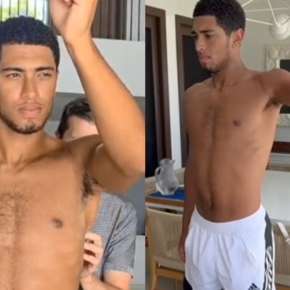 Jude Bellingham compartilha vídeo de treinos de recuperação após cirurgia no ombro