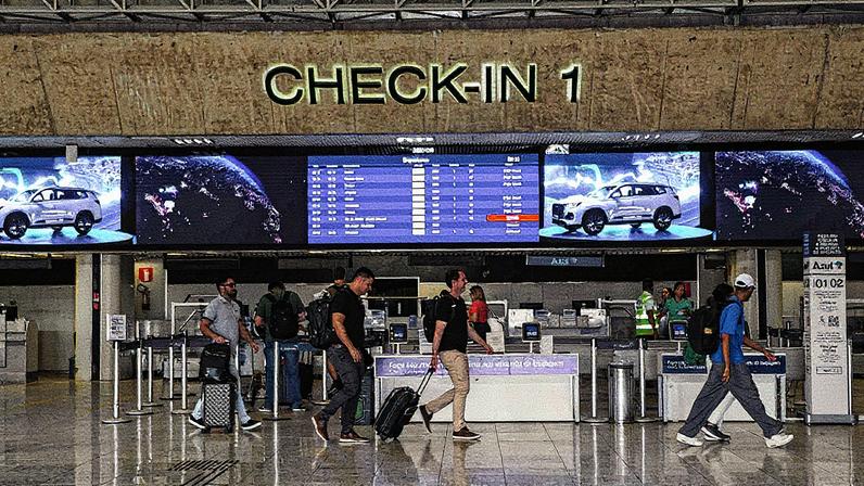 Aeroporto de Confins, na capital de Minas Gerais (Foto: Divulgação)