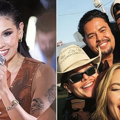 Ana Castela deseja felicidade a Zé Felipe e Duda Bertelli em nova foto