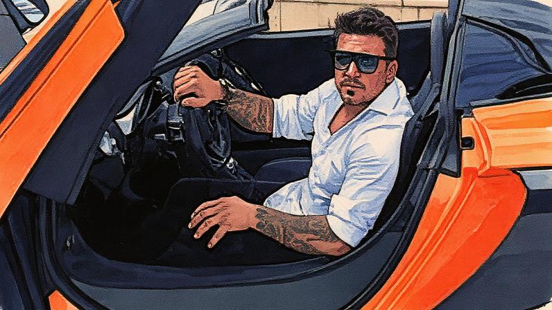 Ex-piloto de F1 Tarso Marques foi preso em São Paulo (Foto: Reprodução)