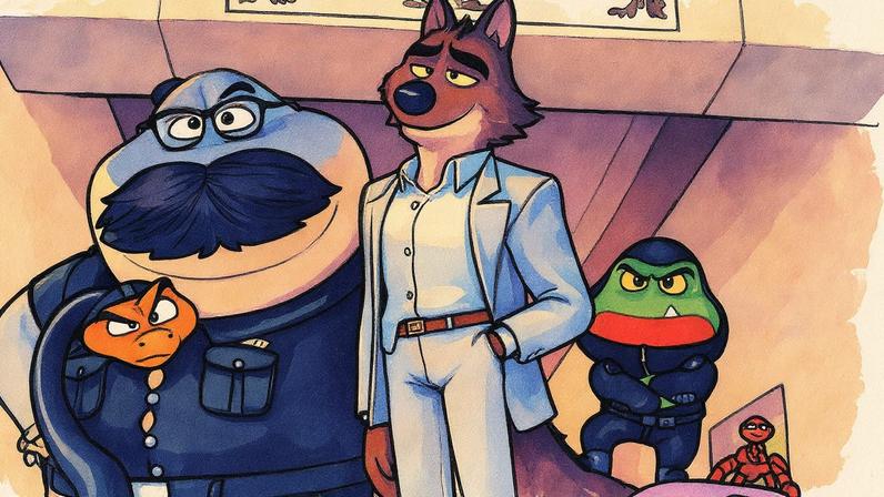 Cena do filme 'Os Caras Malvados 2', da Dreamworks (Foto: Divulgação)