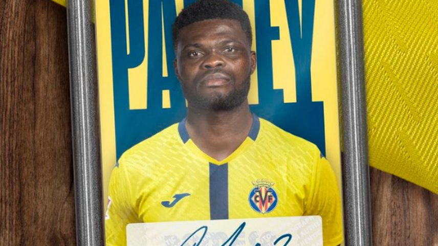 Thomas Partey assinou com o Villarreal (Foto: Reprodução/X)