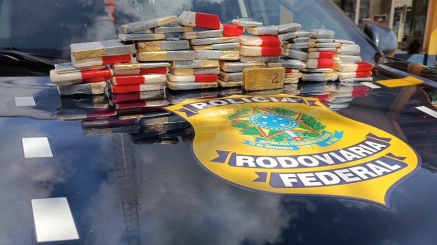 Barras de ouro apreendidas pela PRF em uma das operações (Foto: Reprodução)