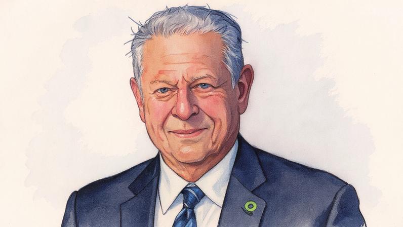 Al Gore, ex-vice-presidente dos EUA e ativista climático, posa em hotel na Barra da Tijuca, no Rio de Janeiro, em entrevista à Folha (Foto: Eduardo Anizelli/Folhapress)