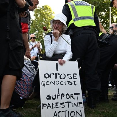 Polícia de Londres prende mais de 365 manifestantes em protesto pró-Palestina