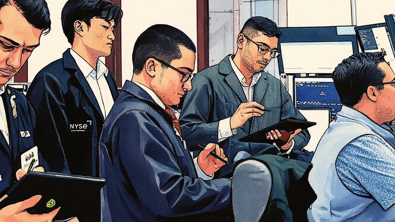 Traders trabalham na Bolsa de Valores de Nova York em 20 de agosto de 2025. (Foto: NYSE)