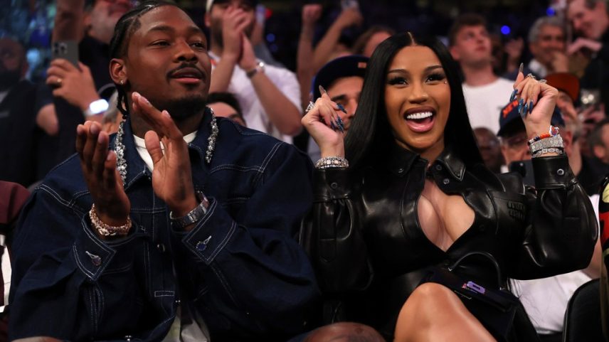 Cardi B revelou que o namorado Stefon Diggs lhe deu um presente caro durante um vídeo no TikTok. (Foto: Reprodução)