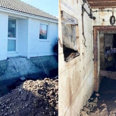 Casal encontra bunker nazista escondido sob casa em ilha do Canal da Mancha