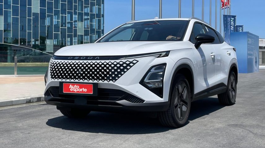 Omoda 5 HEV (Foto: Cauê Lira/Autoesporte)