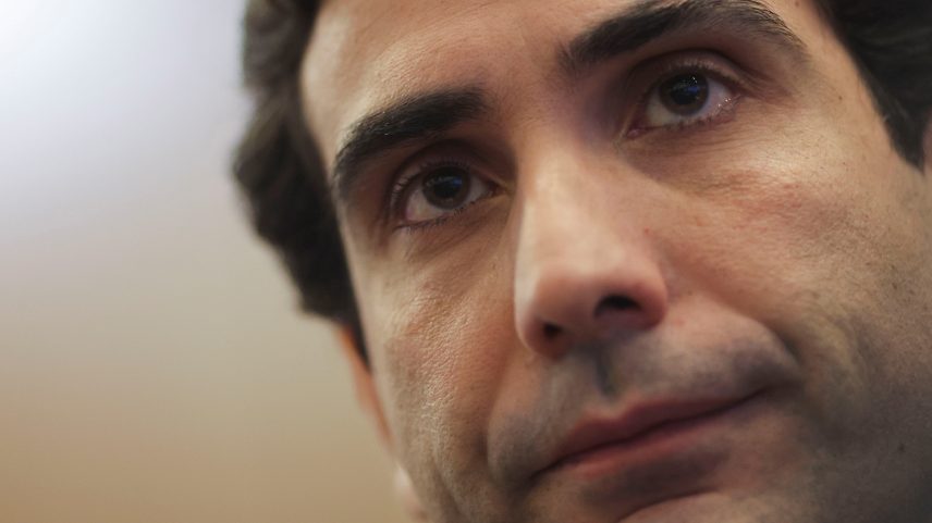 Presidente do Banco Central do Brasil, Gabriel Galipolo, participa de uma entrevista coletiva na sede do Banco Central do Brasil em Brasília, Brasil, em 27 de março de 2025. (Foto: REUTERS/Adriano Machado)