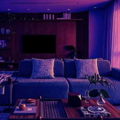 Reforma transforma apartamento alugado com móveis soltos e cores vibrantes