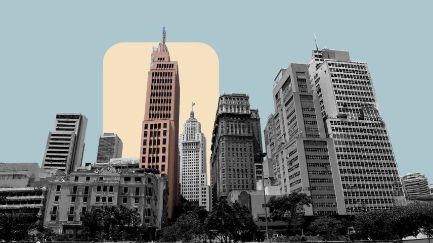 O Edifício São João abriga o Banco do Brasil no centro histórico de São Paulo (Foto: Tivio Capital/Divulgação)