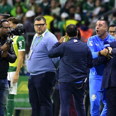 Daronco critica auxiliar do Palmeiras por xingamentos durante partida
