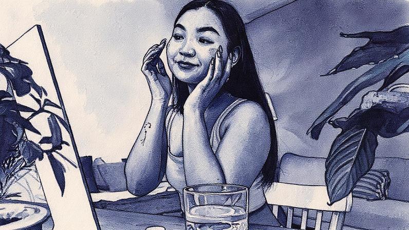 Foto de produtos de skincare dispostos sobre uma superfície clara (Foto: Reprodução)