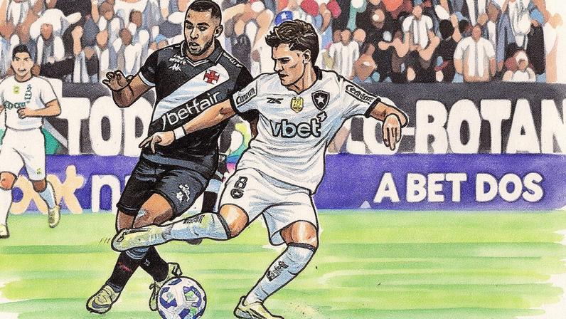 Botafogo e Vasco se enfrentam pela Copa do Brasil (Foto: Vítor Silva/Botafogo)