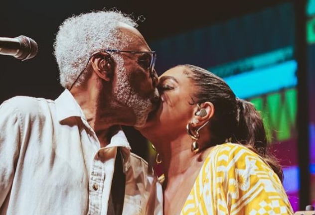 Gilberto Gil e Preta Gil (Foto: Gilberto Gil/Instagram)