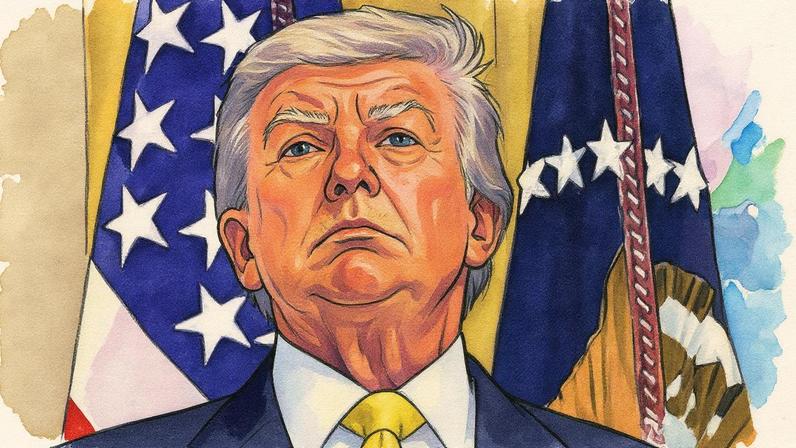 Donald Trump, presidente dos Estados Unidos — Foto: WIN MCNAMEE / GETTY IMAGES NORTH AMERICA / Getty Images via AFP