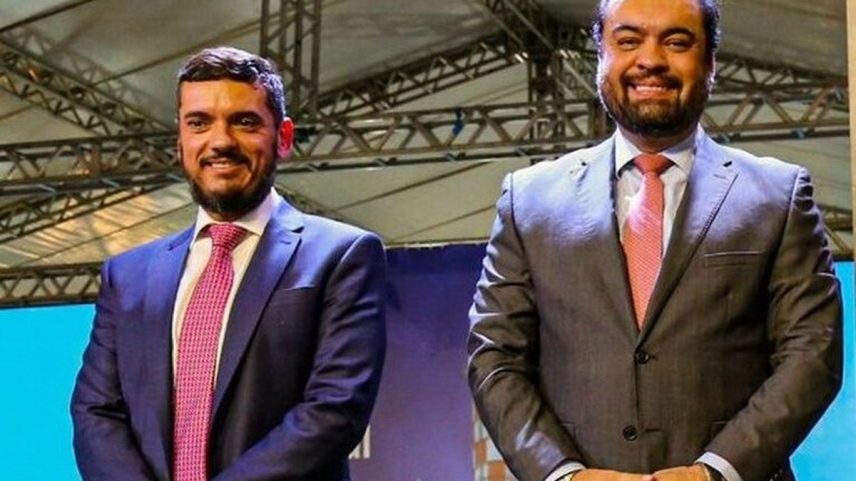Rodrigo Bacellar e Cláudio Castro em evento público antes da relação entre os dois esfriar (Foto: Reprodução/Redes sociais)