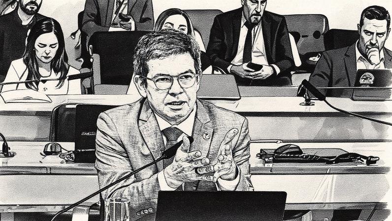 Senador Randolfe Rodrigues fala durante audiência pública na Comissão de Desenvolvimento Regional e Turismo do Senado (Foto: Edilson Rodrigues/Agência Senado)