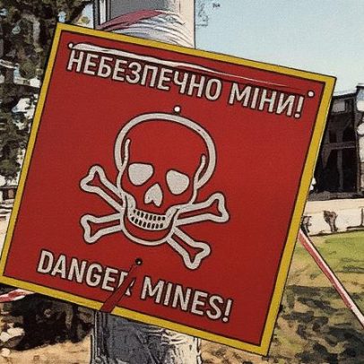 Ucrânia se torna um dos países mais minados do mundo com uso de drones e foguetes