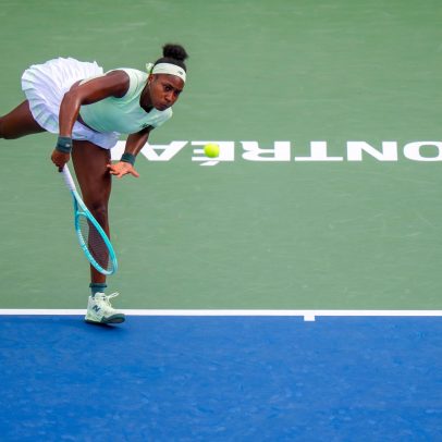 Gauff promete melhorar desempenho após críticas sobre duplas faltas