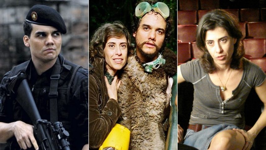 'Tropa de elite', 'Saneamento básico, o filme' e 'Jogo de cena' foram destaques do cinema nacional em 2007 (Foto: Divulgação)