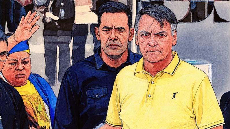Jair Bolsonaro está em prisão domiciliar (Foto: Wilton Junior/Estadão)