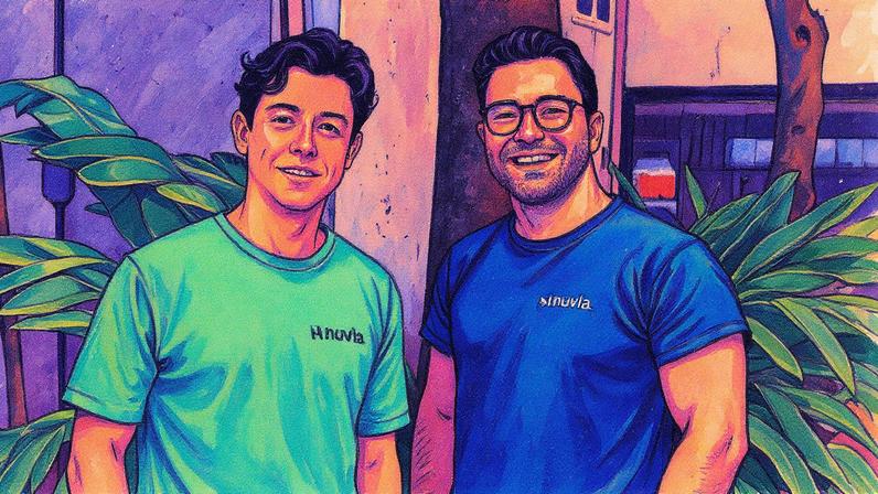 John Paz e Yuri Kaminski, da Nuvia: ex-Datasaga entra como COO da Nuvia (Foto: Reprodução)