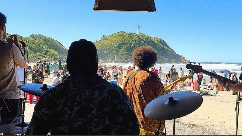 Ilha do Mel Jazz, festival à beira-mar com música no Paraná (Foto: Reprodução)