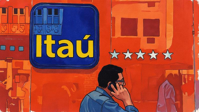 Agência do Itaú no Rio de Janeiro (Foto: REUTERS/Pilar Olivares/Arquivo)