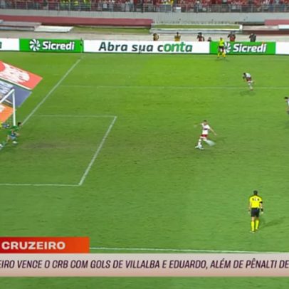 CRB tem pênalti contestado em partida contra o Cruzeiro; confira o vídeo