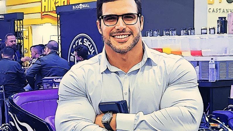 Empresário Renê da Silva Nogueira Júnior foi preso em flagrante após matar um gari em uma discussão de trânsito (Foto: Reprodução)