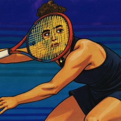 Fotógrafo registra momento inusitado no US Open com 'máscara' de tenista