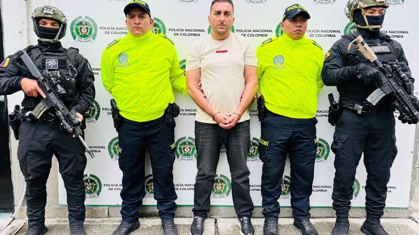 Colômbia captura mafioso italiano 'comprador atacadista' de cocaína (Foto: Polícia da Colômbia)