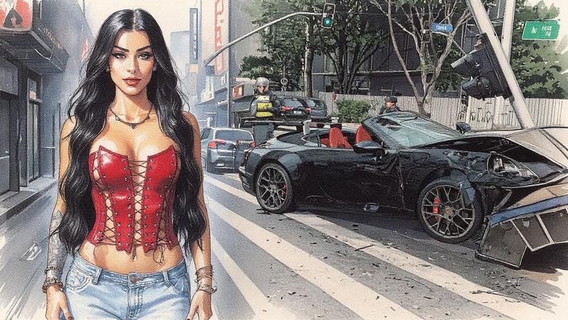 Alvo de operação que investiga esquema de R$ 4 bi, Bia Miranda estava em balada antes de acidente com Porsche (Foto: Reprodução/Instagram e Reprodução/TV Globo)