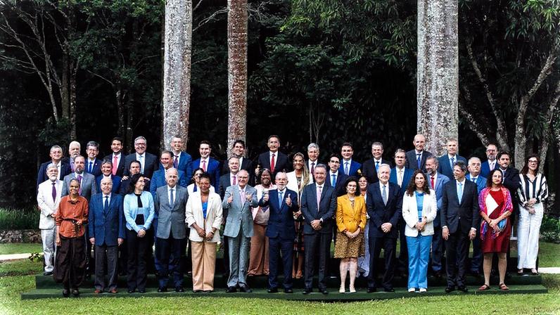 Reunião ministerial em janeiro deste ano (Foto: Brenno Carvalho / Agência O Globo)