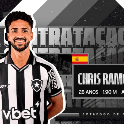 Botafogo contrata atacante espanhol Chris Ramos por empréstimo até junho de 2026