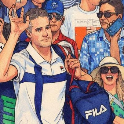 Isner defende bandeira russa e Stakhovsky convida para visitar a Ucrânia