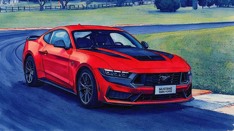 Ford Mustang Dark Horse Chega Ao Brasil Como A Versão Mais Potente Da