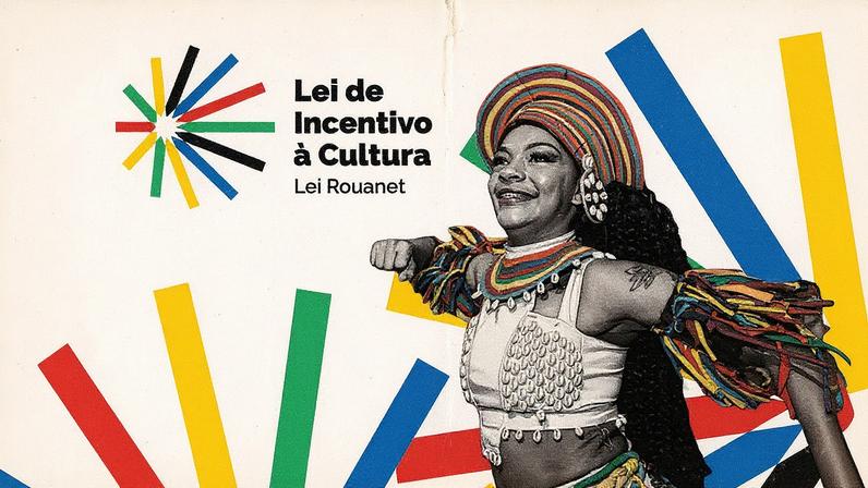 Logomarca da Lei de Incentivo à Cultura, a Lei Rouanet — Foto: Ministério da Cultura/Reprodução