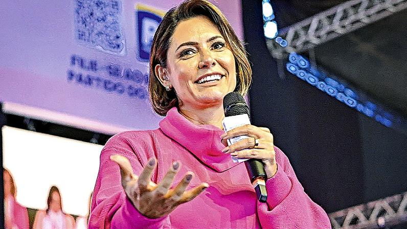 Michelle, a ex-primeira-dama (Foto: Zack Stencil/PL/Divulgação)